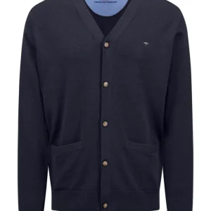 Cardigan med knapper og lommer