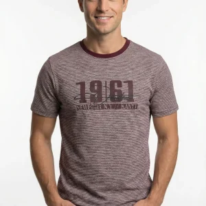 Alvin print - Stribet T-shirt med print