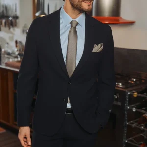 Lorenzo - Blazer i struktureret materiale
