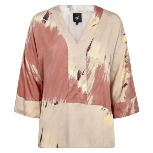 CEDAR Bluse - Marsala mix