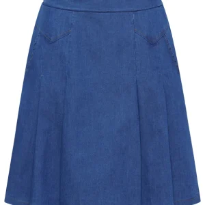 MdcEverly - Nederdel i denim-look