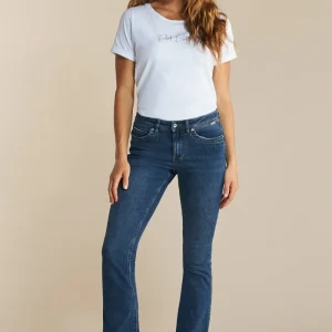 Babette - Regular jeans med flair ben